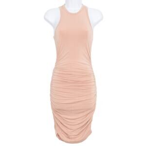 Lovers & Friends Womens Dress Bodycon Sleeveless Ruched Sides Size XS ET
